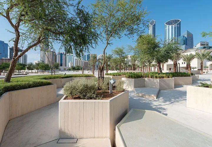 阿布達比景觀建築設計卡斯爾·侯賽因堡 Abu Dhabi Qasr Al Hosn Fort Al Musallah Landscape Architecture Design／CEBRA Architecture