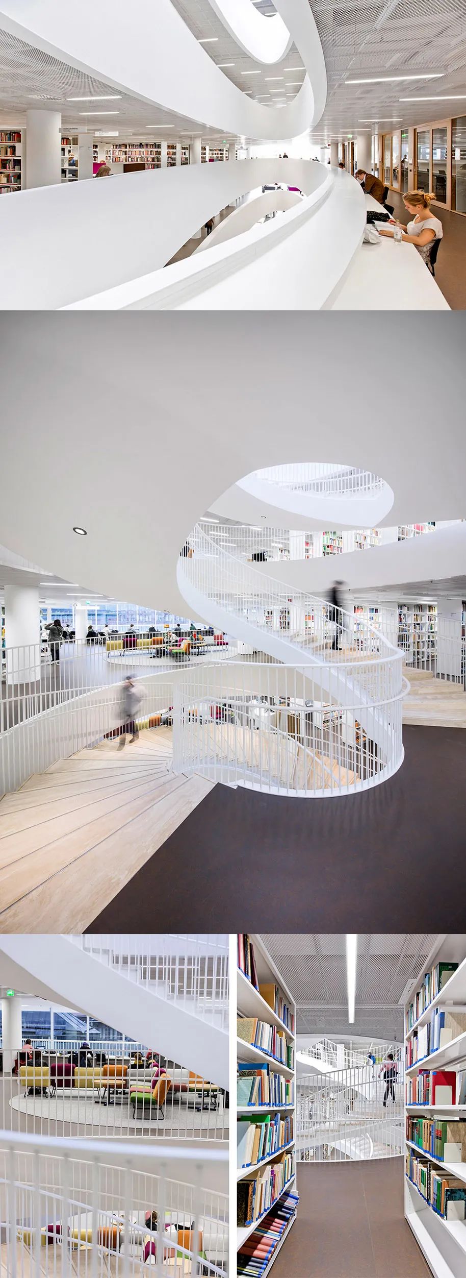 芬蘭赫爾辛基大學主圖書館／Anttinen Oiva Architects