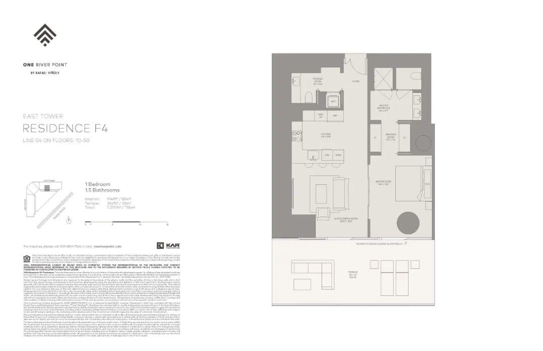 邁阿密水岸頂級豪宅One River Point／安縵之父Adrian Zecha＋建築師Rafael Vinoly