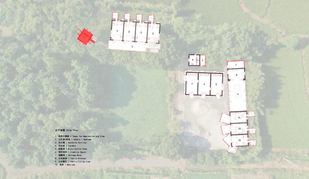 木構造冥想守望塔／跳房子建築工作室