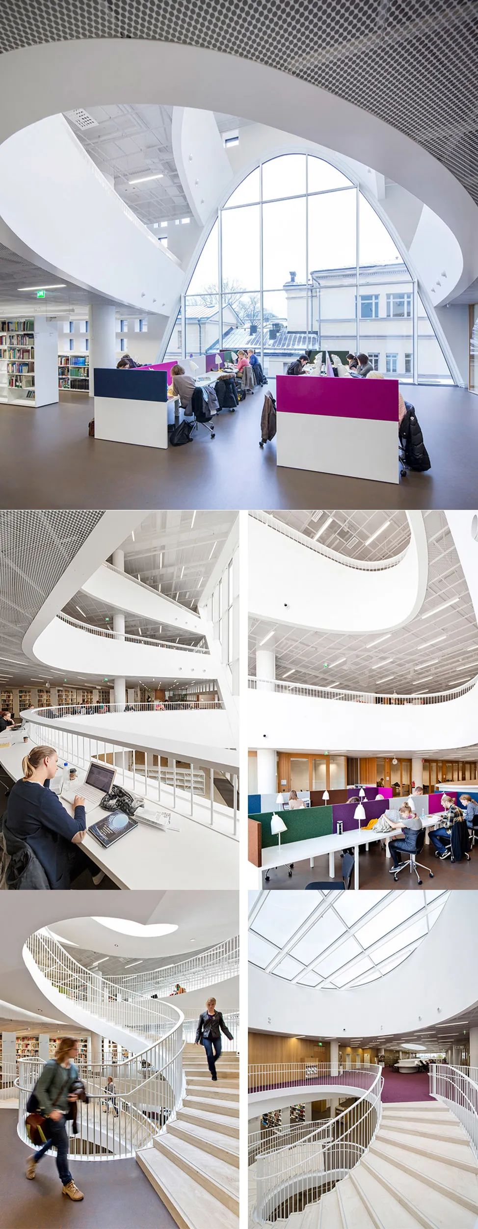 芬蘭赫爾辛基大學主圖書館／Anttinen Oiva Architects