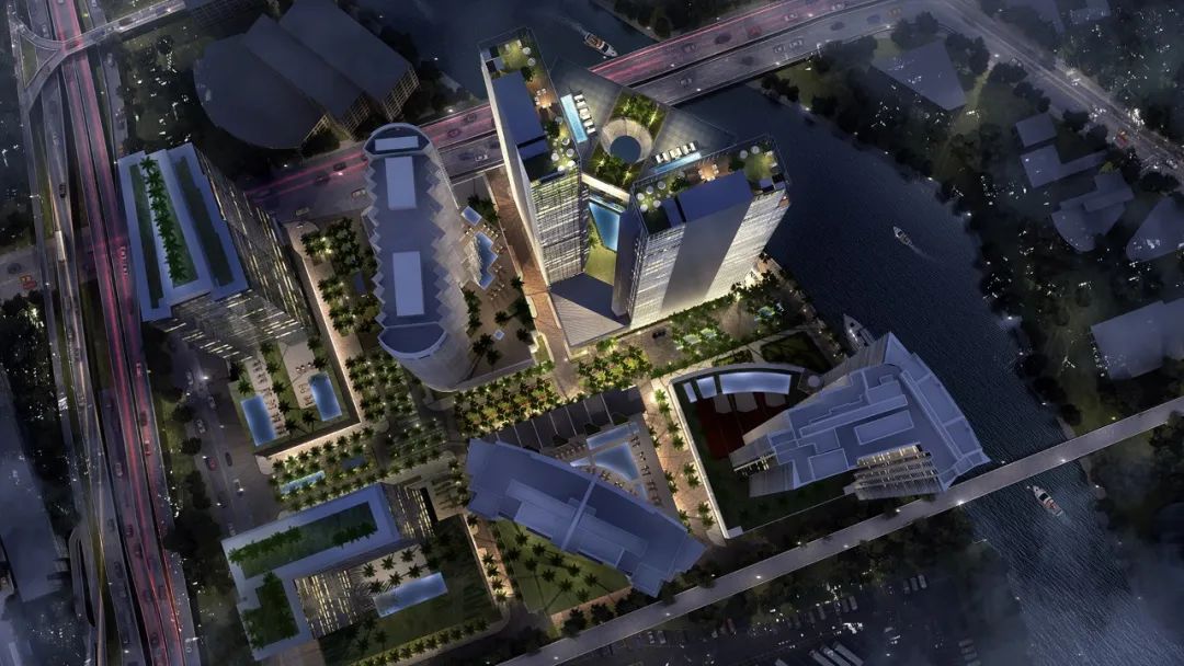 邁阿密水岸頂級豪宅One River Point／安縵之父Adrian Zecha＋建築師Rafael Vinoly