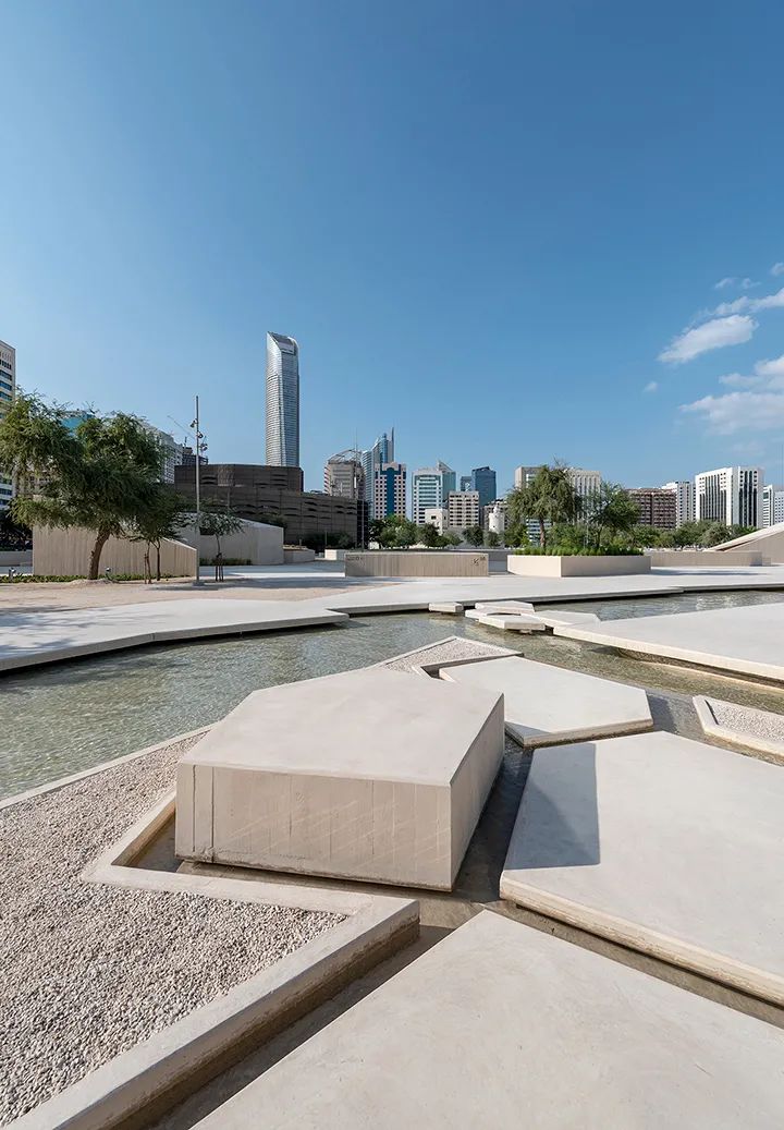 阿布達比景觀建築設計卡斯爾·侯賽因堡 Abu Dhabi Qasr Al Hosn Fort Al Musallah Landscape Architecture Design／CEBRA Architecture