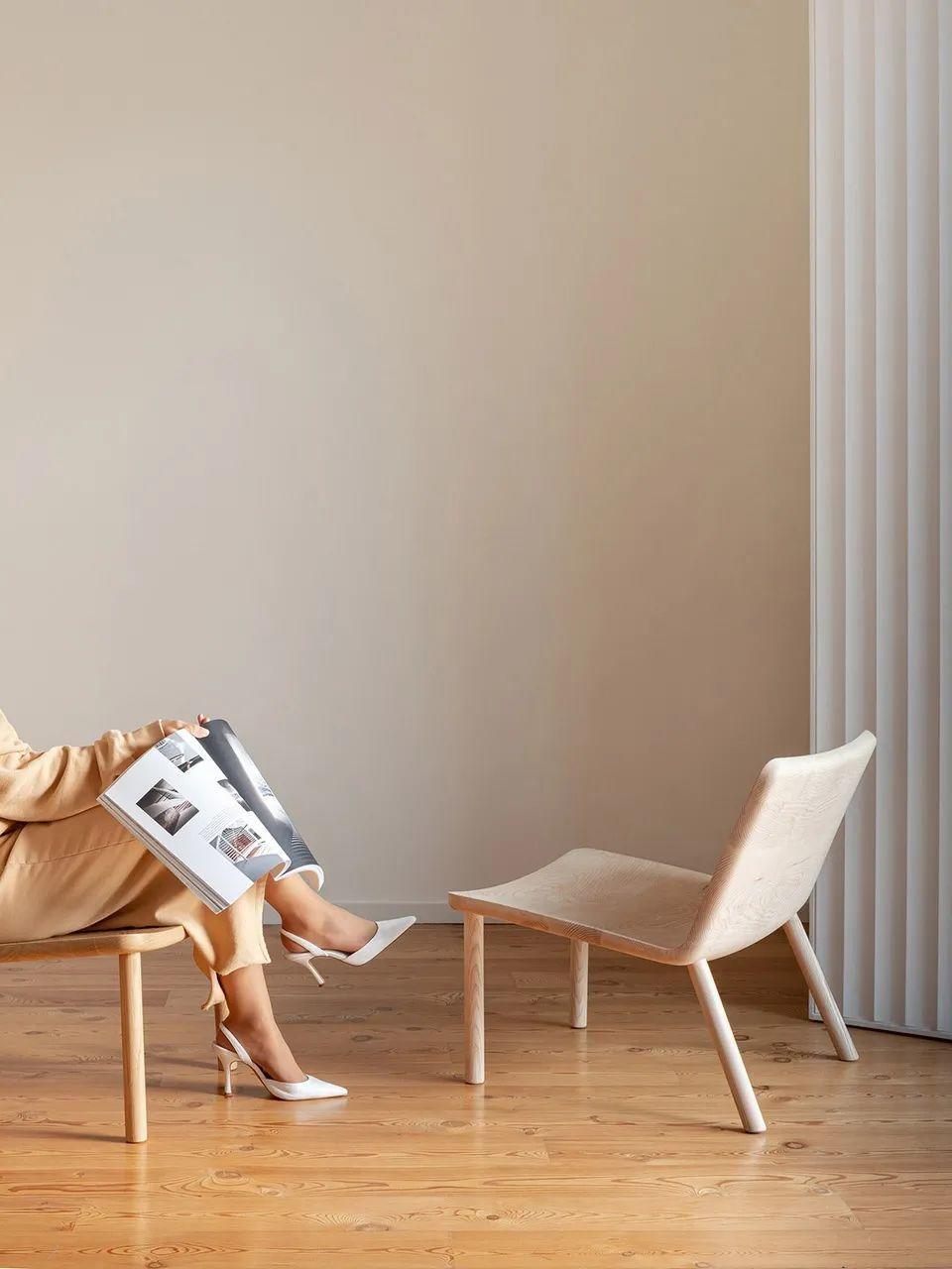 木製座椅Allay Chair／Daniel Schofield