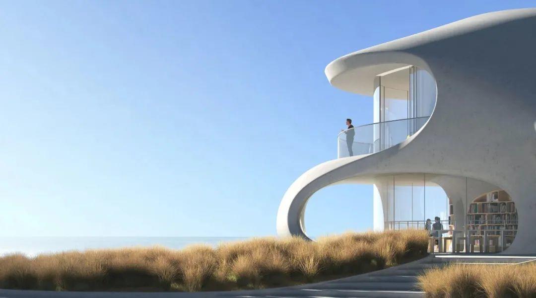 蟲洞圖書館／MAD Architects