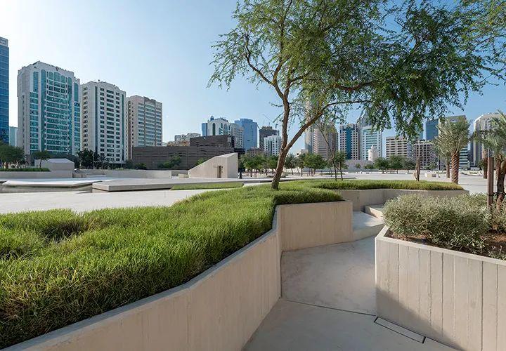 阿布達比景觀建築設計卡斯爾·侯賽因堡 Abu Dhabi Qasr Al Hosn Fort Al Musallah Landscape Architecture Design／CEBRA Architecture