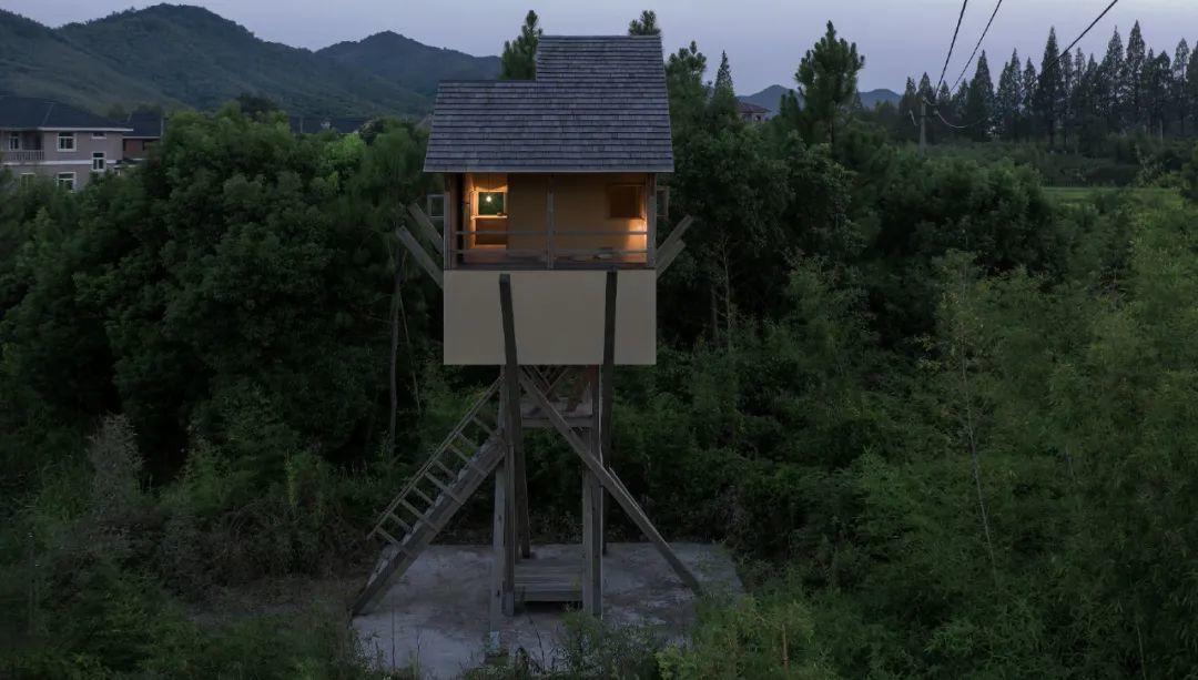 木構造冥想守望塔／跳房子建築工作室