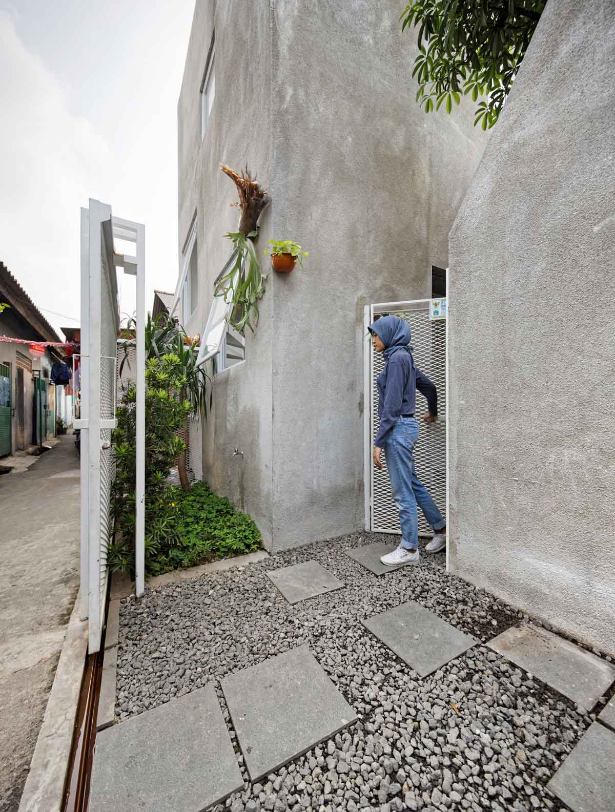 印尼雅加達雙胞胎私人住宅／DELUTION