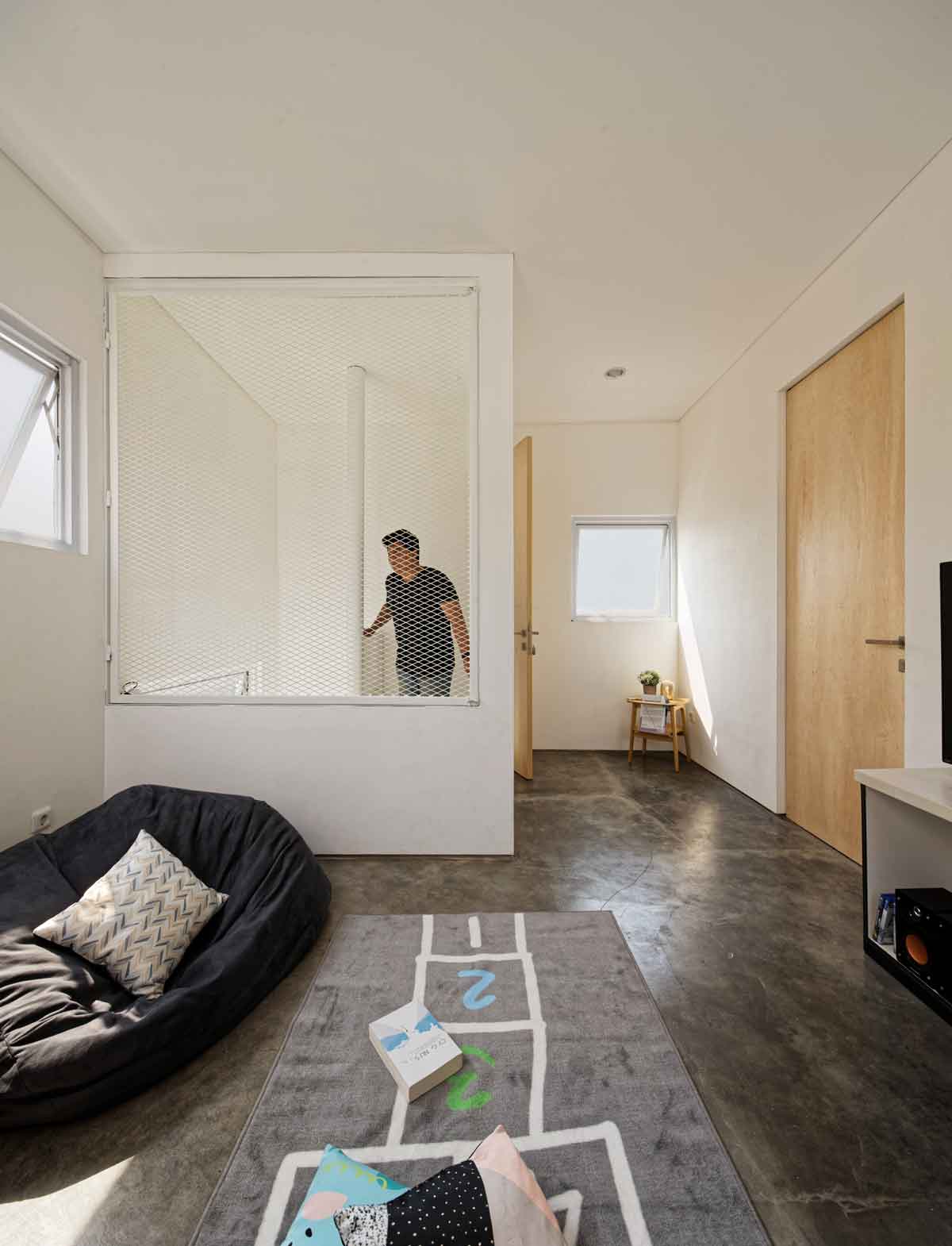 印尼雅加達雙胞胎私人住宅／DELUTION