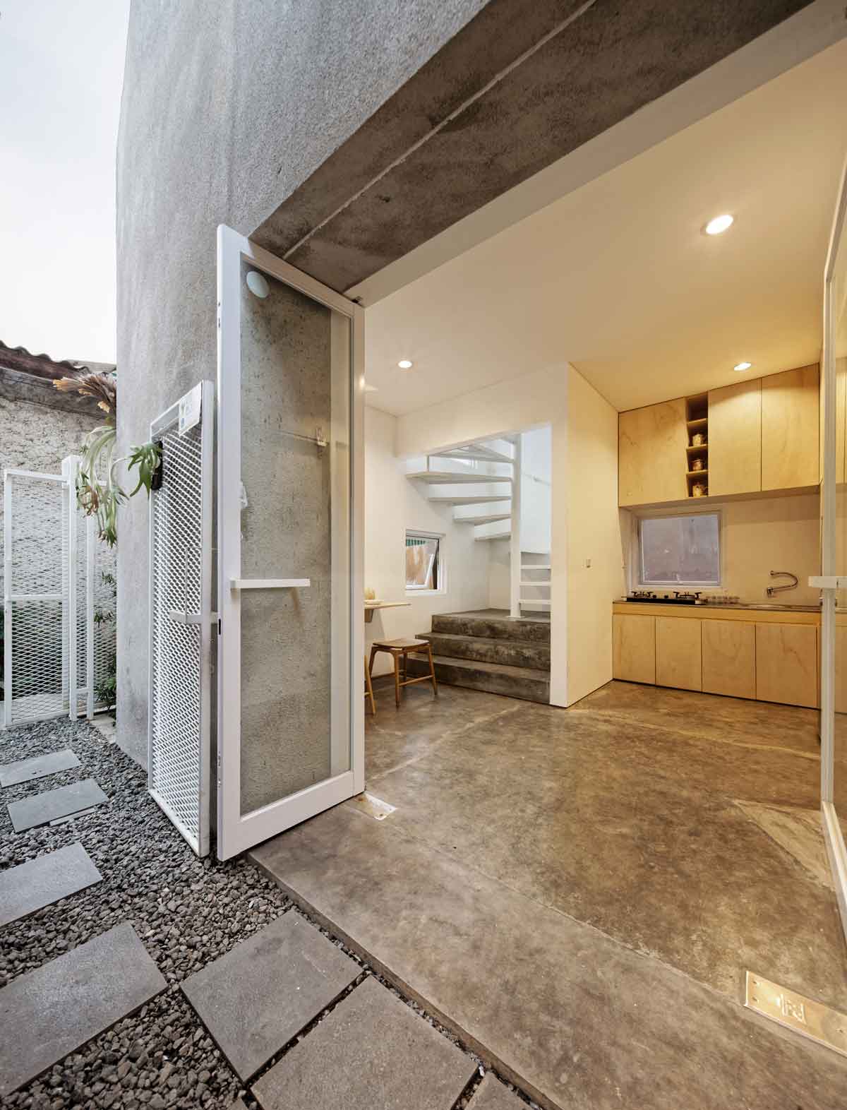 印尼雅加達雙胞胎私人住宅／DELUTION