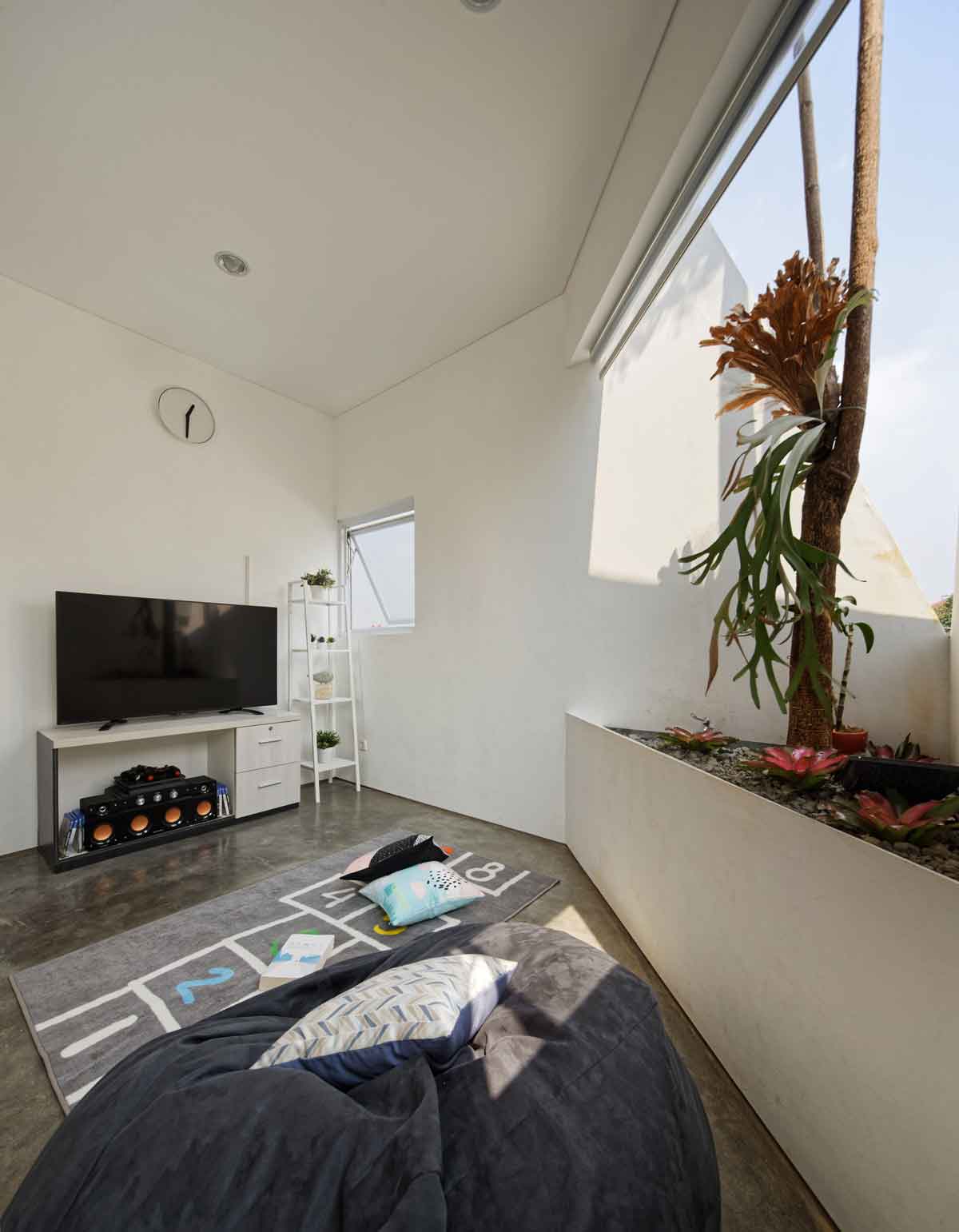 印尼雅加達雙胞胎私人住宅／DELUTION