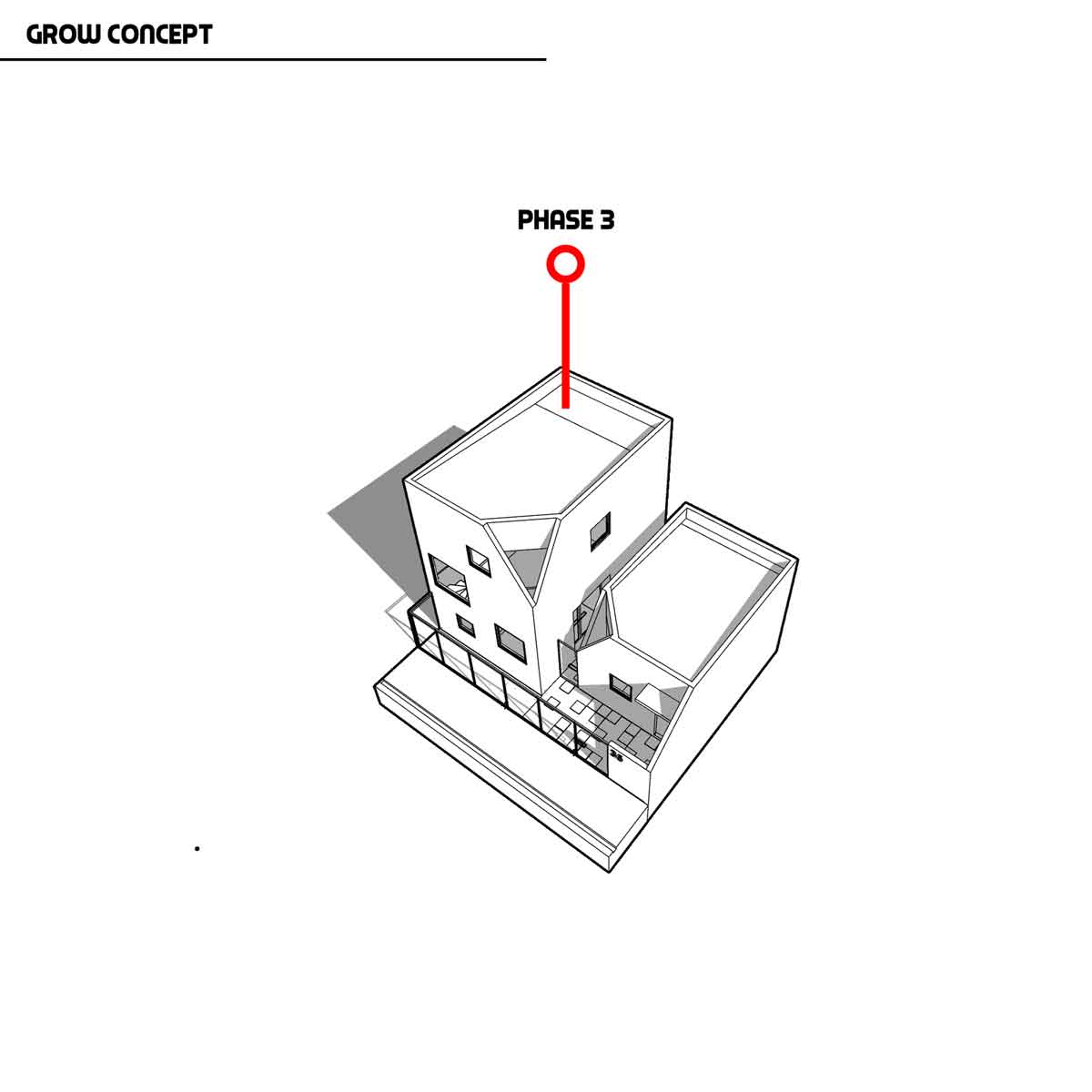 印尼雅加達雙胞胎私人住宅／DELUTION
