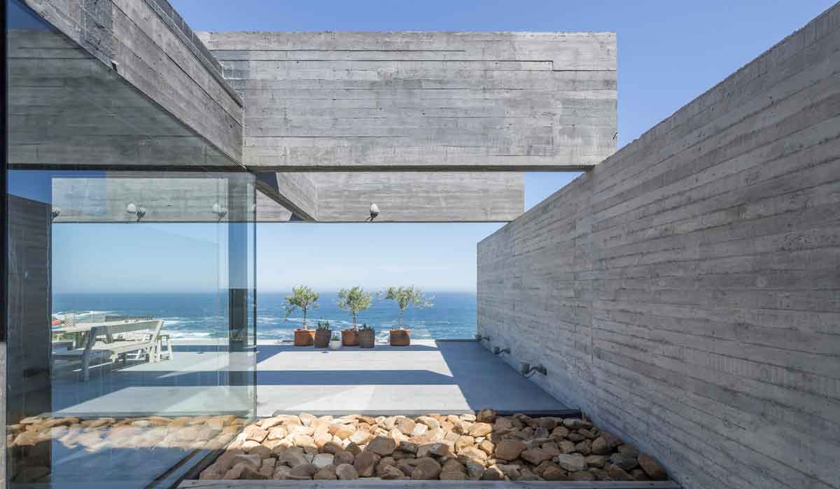 智利五支大樑別墅／Polidura Arquitectos