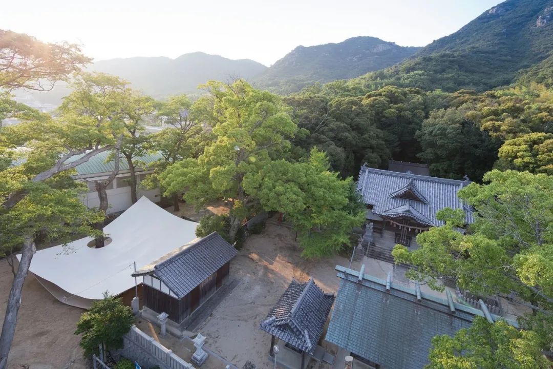 瀨戶內國際藝術祭,小豆島葺田展亭/西澤立衛