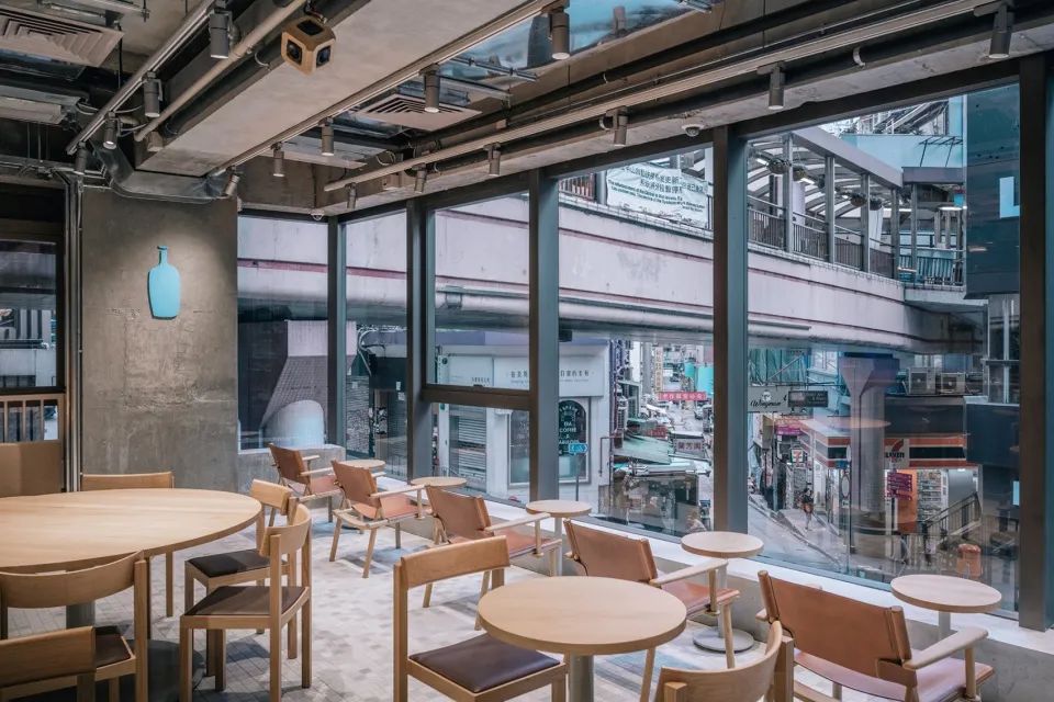 香港中環咖啡館Blue Bottle Coffee／長坂常 Schemata Architects