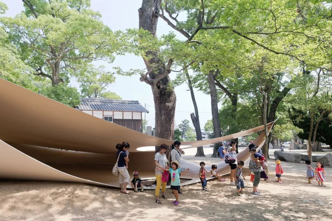 瀨戶內國際藝術祭，小豆島葺田展亭／西澤立衛