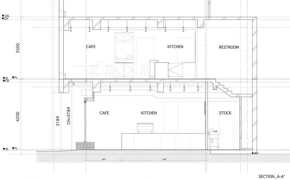 香港中環咖啡館Blue Bottle Coffee／長坂常 Schemata Architects