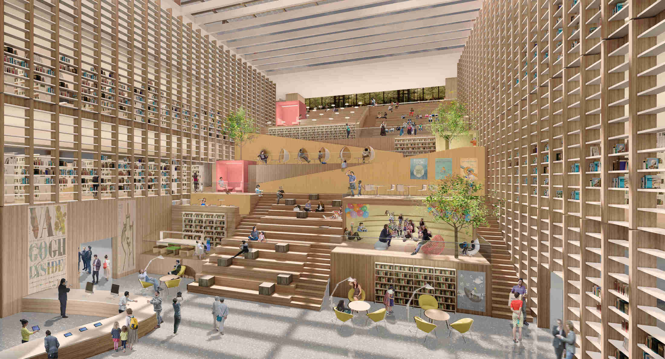 國家圖書館南部分館暨國家聯合典藏中心新建工程競圖首獎/Carlo Ratti Associatti 九典聯合建築師事務所