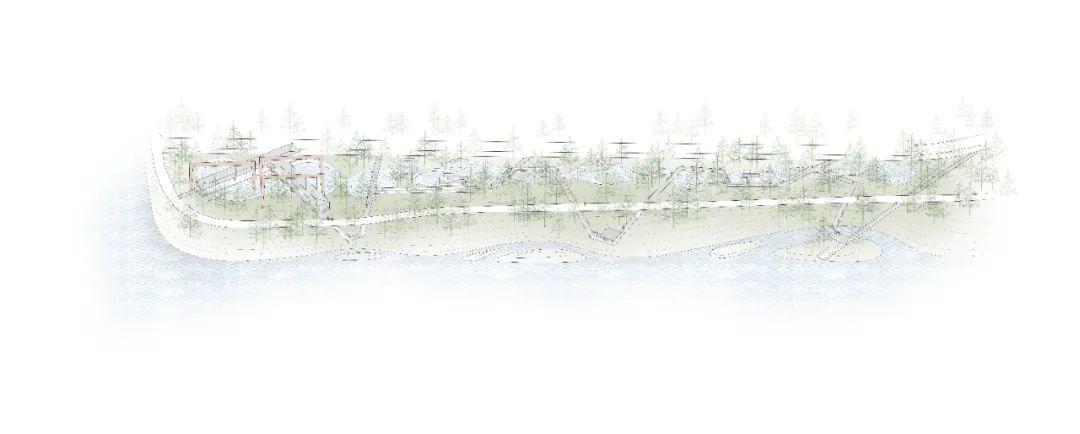 深圳低窪濕地生態環境，茅洲河懸亭／同濟原作設計工作室