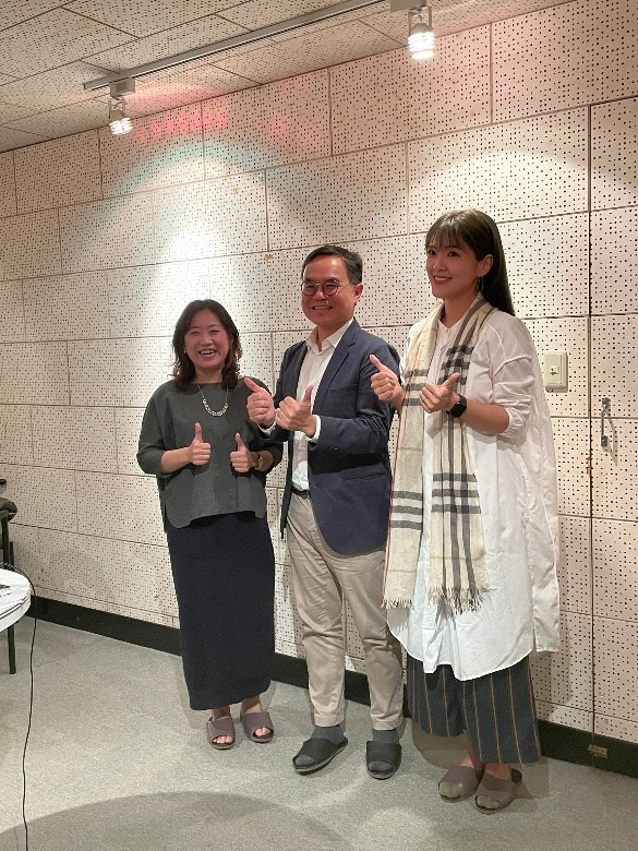 台中市都發局長黃文彬接受電台專訪