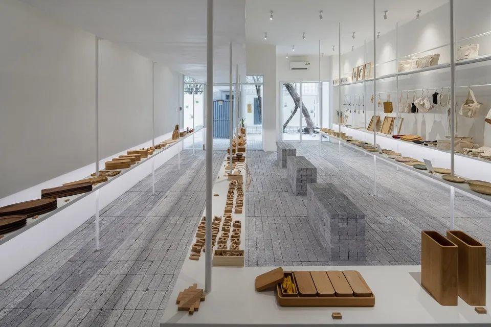 胡志明市商店室內設計，TAP Space／Sawadeesign Studio
