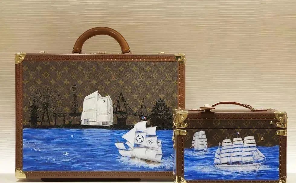 LV大阪旗艦店，青木淳