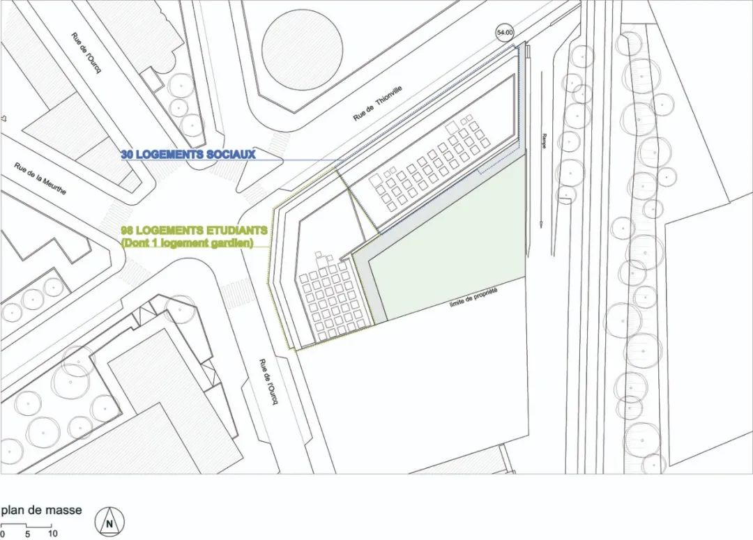 巴黎學生宿舍＋社會住宅 Ourcq Jaures Student & Social Housing ／Lacaton＆Vassal