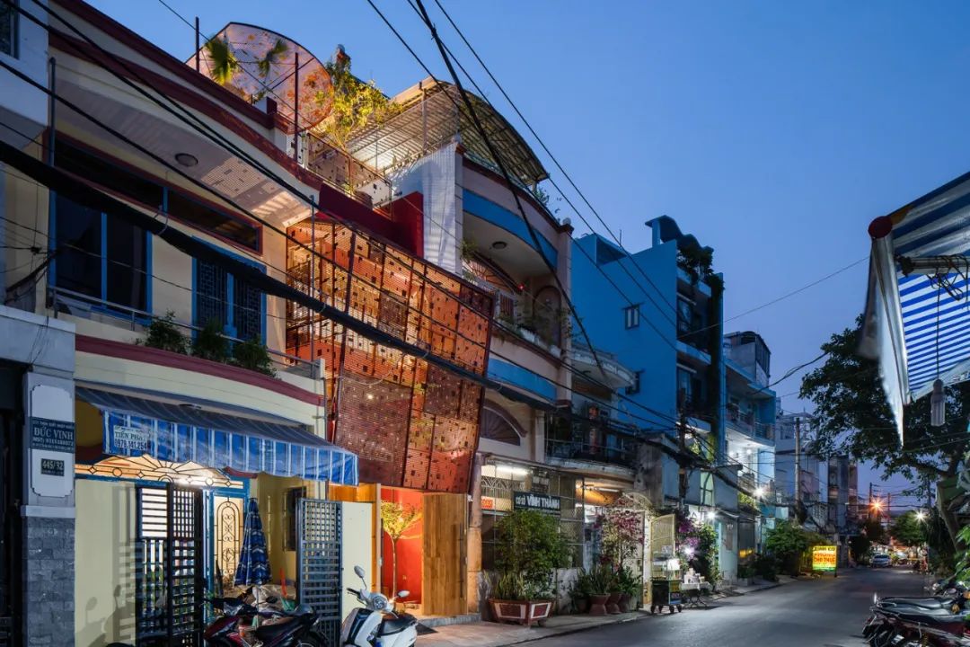 越南街屋THD House／AD9 Architects