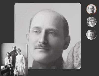 美國基因公司MyHeritage「Deep Nostalgia 深度懷舊」，老照片動起來