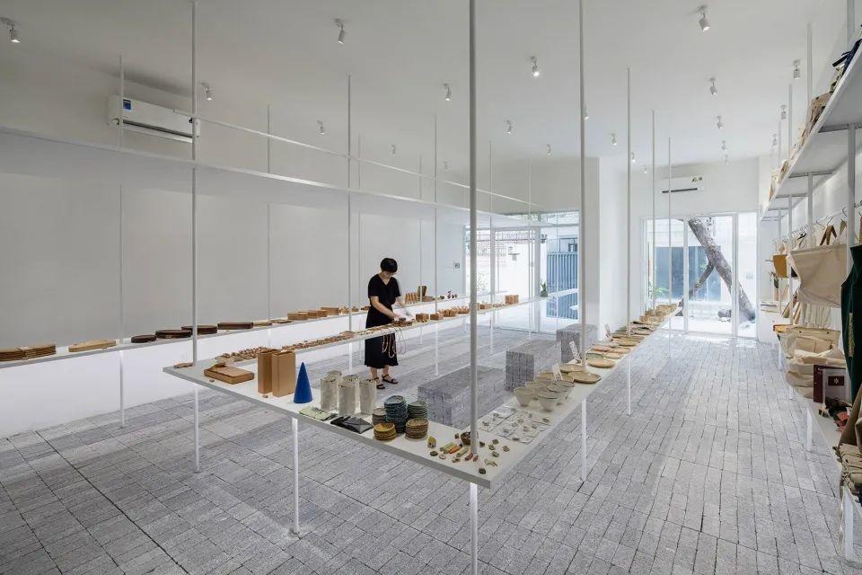 胡志明市商店室內設計，TAP Space／Sawadeesign Studio