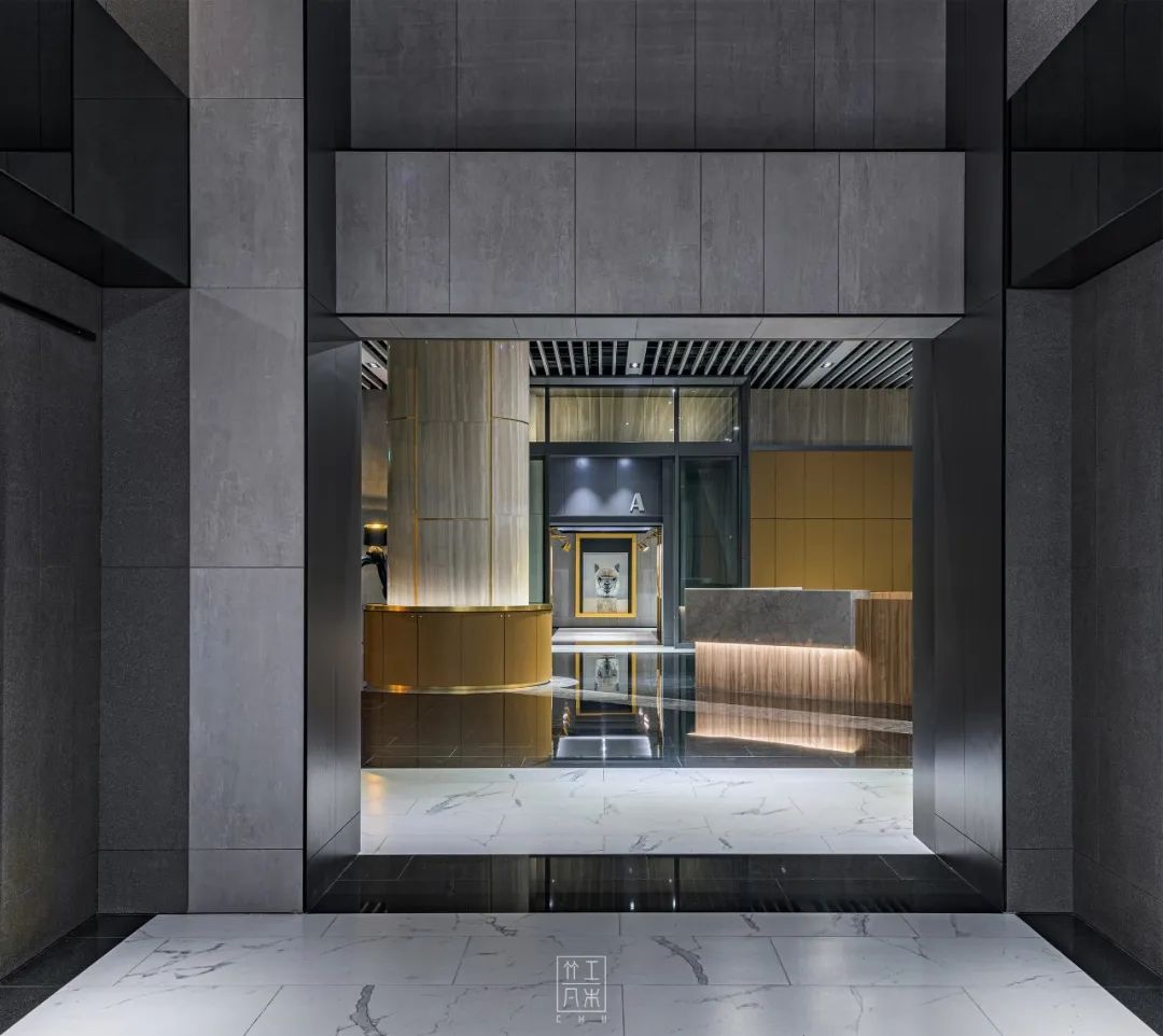 威鈞國際商務城公設空間室內設計／邵唯晏 竹工凡木設計研究室