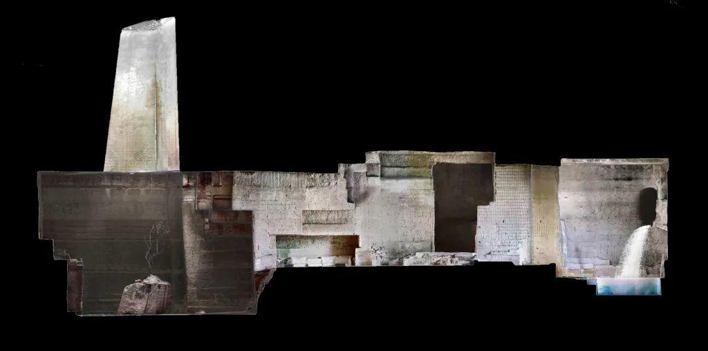 利用3D雷射掃描建立的數位模型 西班牙大地之屋Ca'n Terra／Ensamble Studio