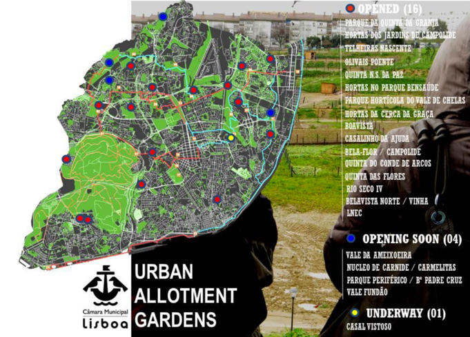 《里斯本綠色計畫》平面圖 Plan © European Green Captial
