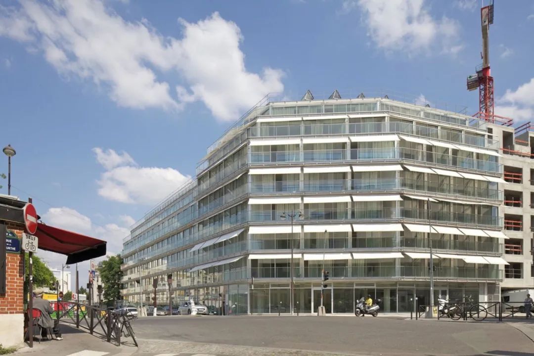 外觀,巴黎學生宿舍+社會住宅 Ourcq Jaures Student & Social Housing /Lacaton&Vassal