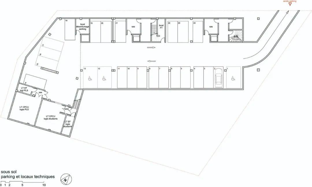 巴黎學生宿舍＋社會住宅 Ourcq Jaures Student & Social Housing ／Lacaton＆Vassal