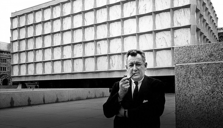 Gordon Bunshaft, Premio Pritzker 1988. Image Cortesía de SOM / © Alburtus – Yale News Bureau