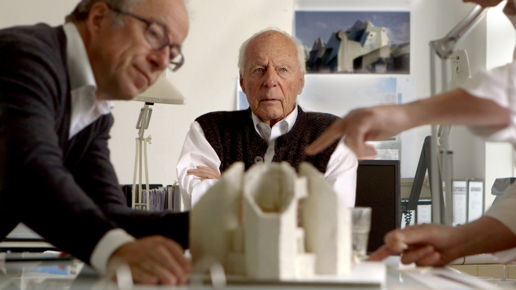 Gottfried Böhm, Premio Pritzker 1986. Image Cortesía de AFFR