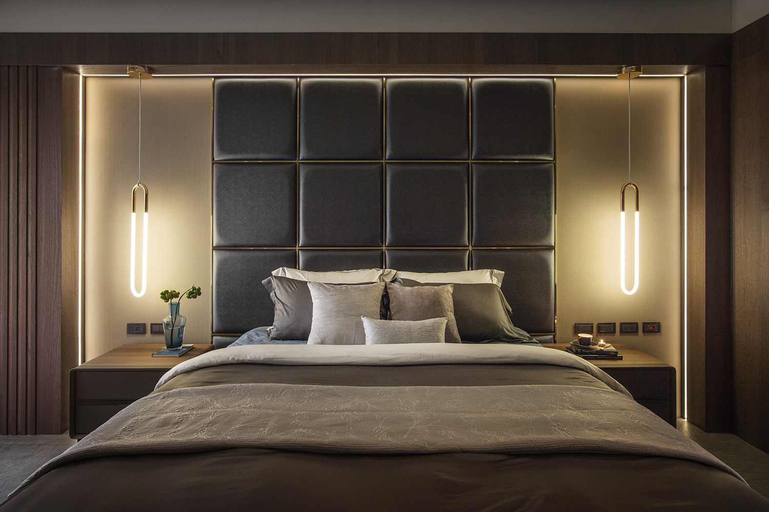 主臥室，台灣豪宅J House室內設計／及俬設計