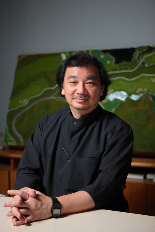 2014年 Shigeru Ban, Japan 阪茂，日本 Shigeru Ban, Premio Pritzker 2014. Image © Shigeru Ban Architects