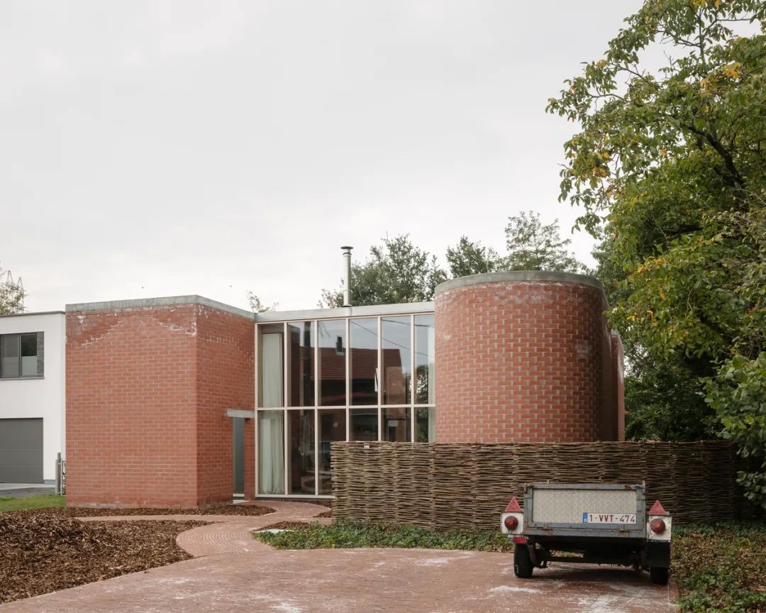 比利時磚造私人住宅/BLAF Architecten