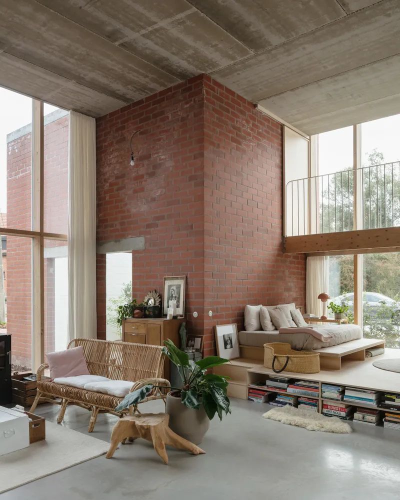 比利時磚造私人住宅／BLAF Architecten