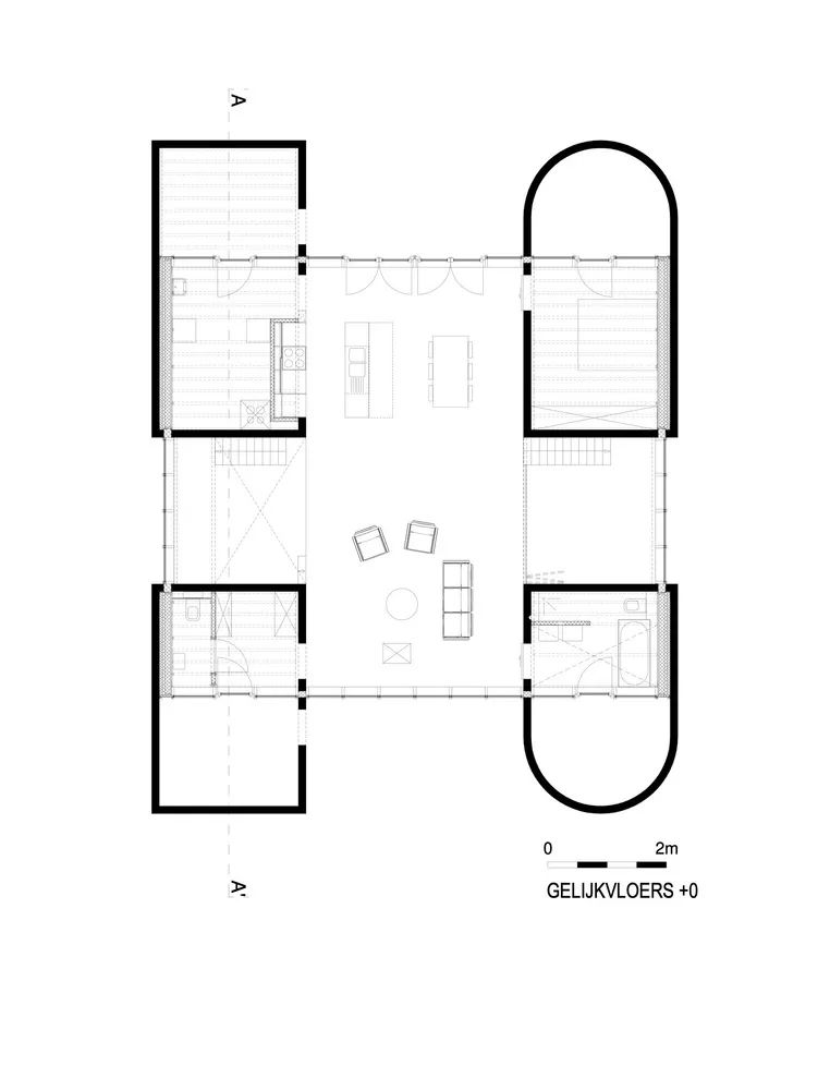比利時磚造私人住宅/BLAF Architecten