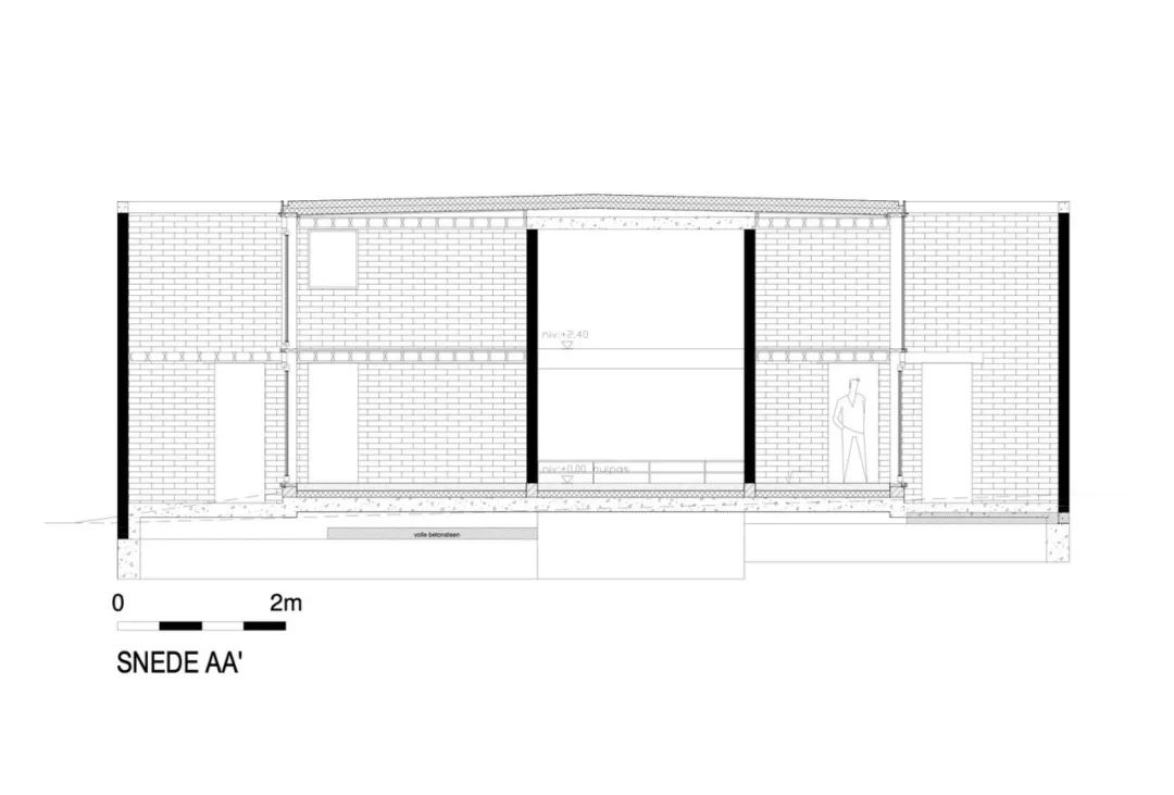 比利時磚造私人住宅/BLAF Architecten
