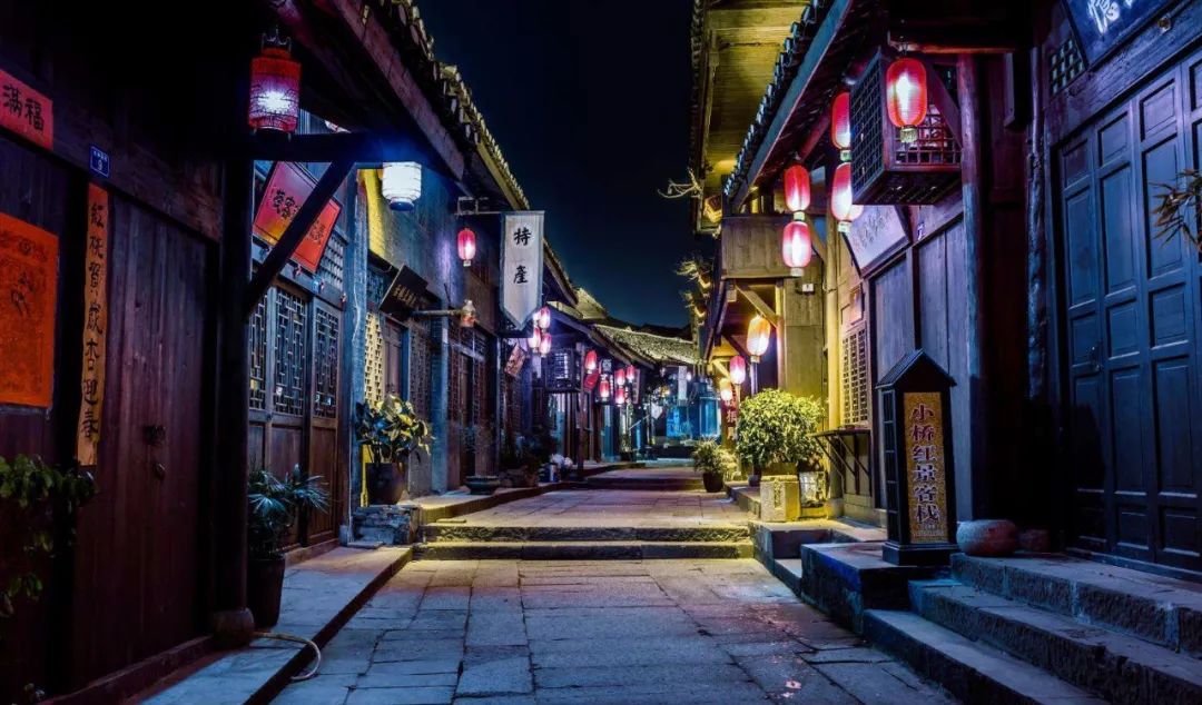 中國某仿古小鎮 © Internet