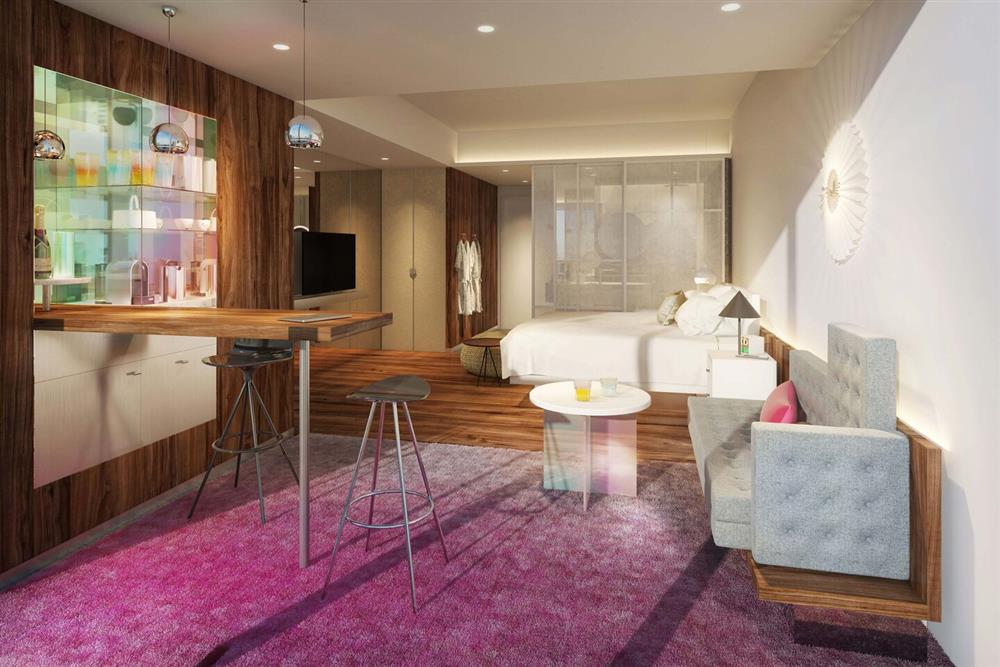 W OSAKA酒店房間內