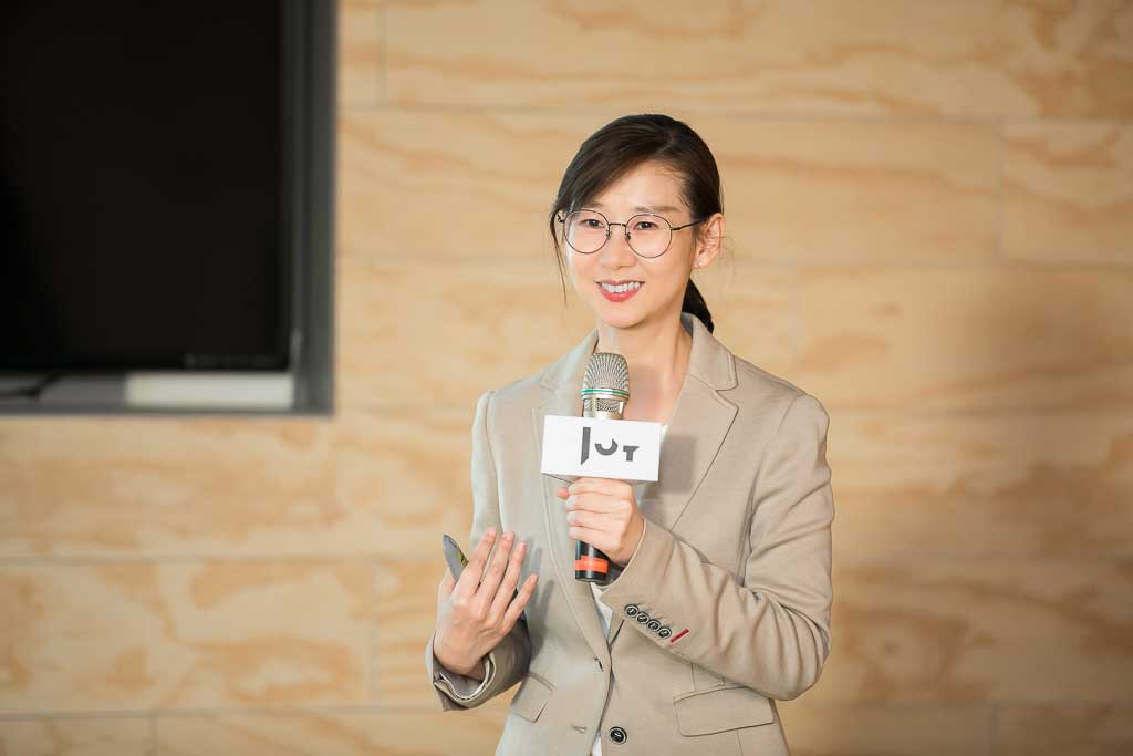 忠泰美術館總監黃姍姍分享五週年年度計畫，期許美術館能成為探索城市未來的領航員©忠泰美術館