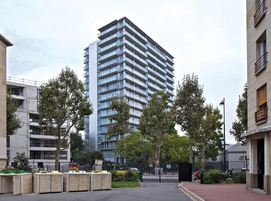 普雷特大樓100套公寓改造,社會住宅(與弗雷德裡克·德魯沃合作),照片由Philippe Ruault提供