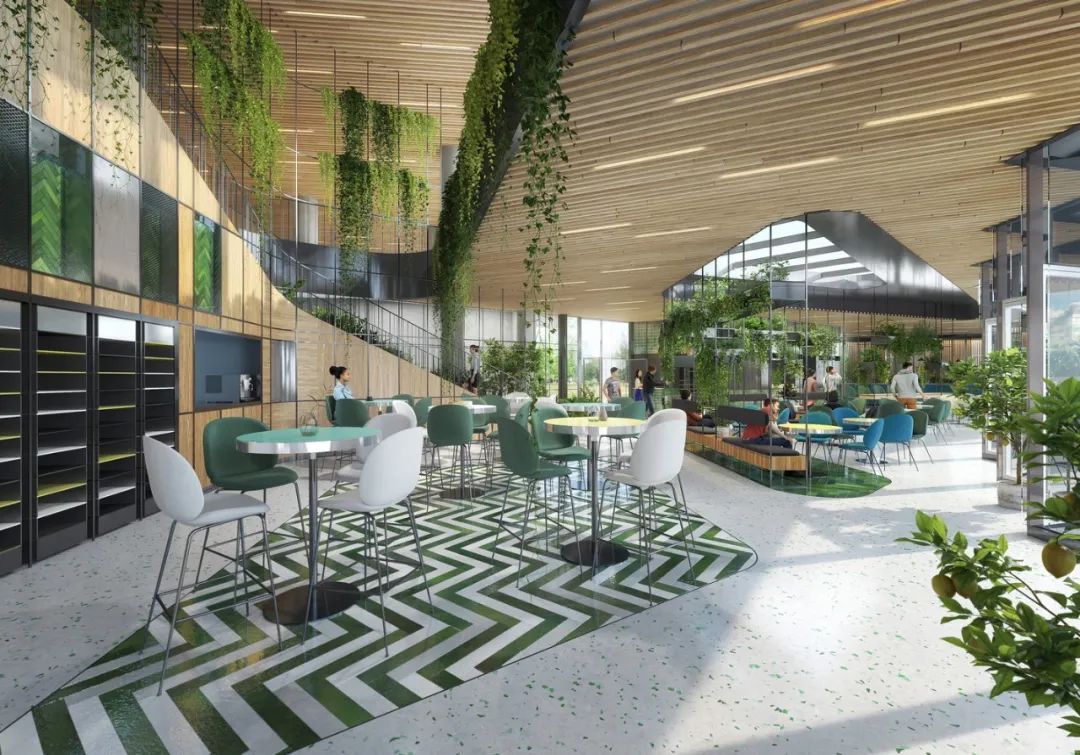 JetBrains Headquarters Campus辦公園區設計提案／UNStudio