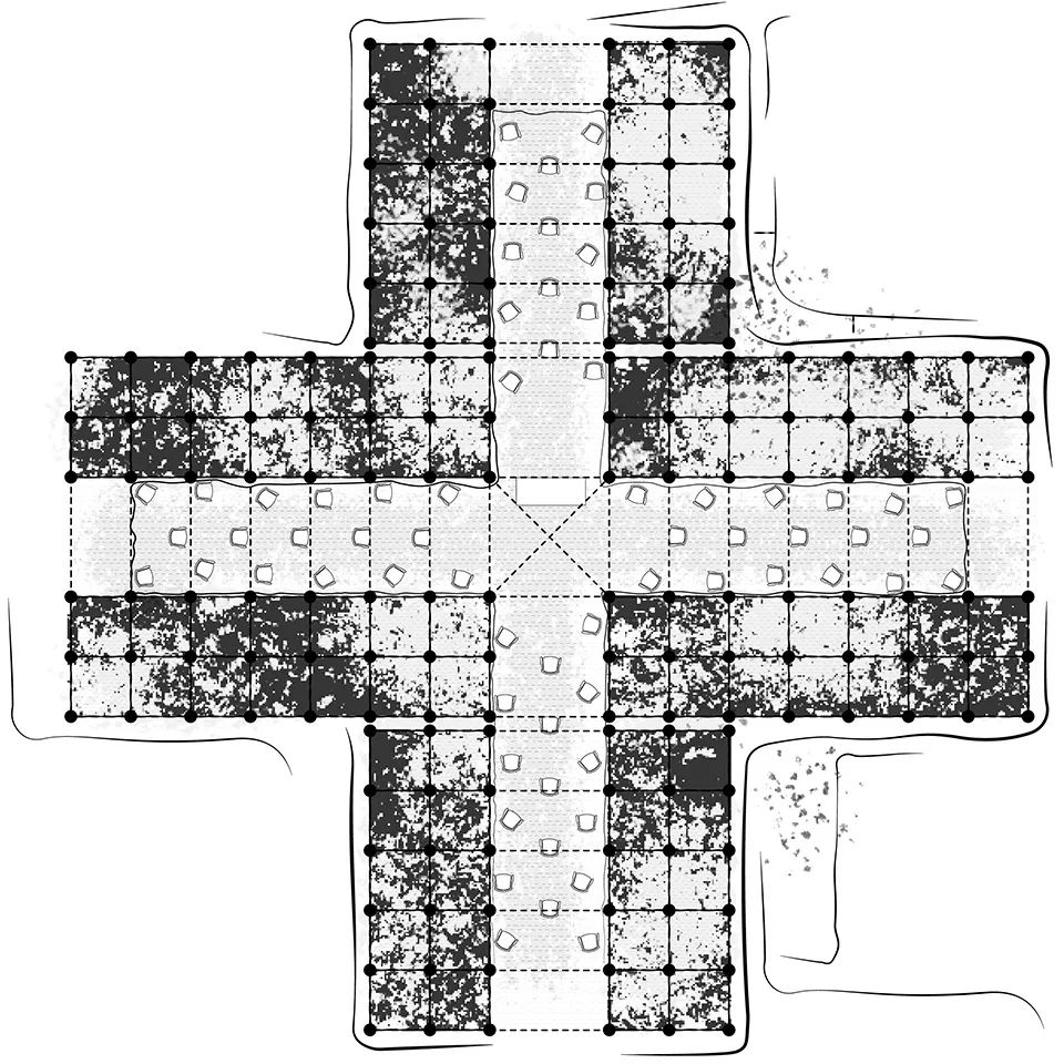 哥倫比亞Alhambra´s Cross臨時教堂/Colab-19 + SCA