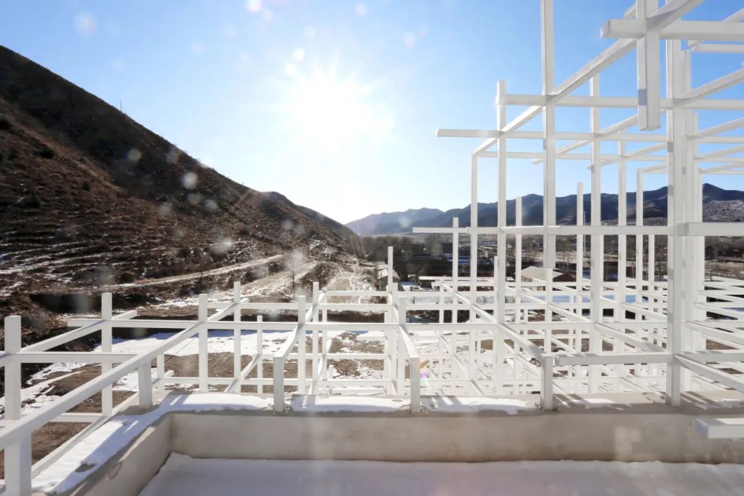 鋼構造建築，張家口市綠源冰酒品鑑堂／構詩建築
